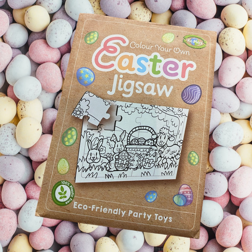 Colour your own Easter Jigsaw