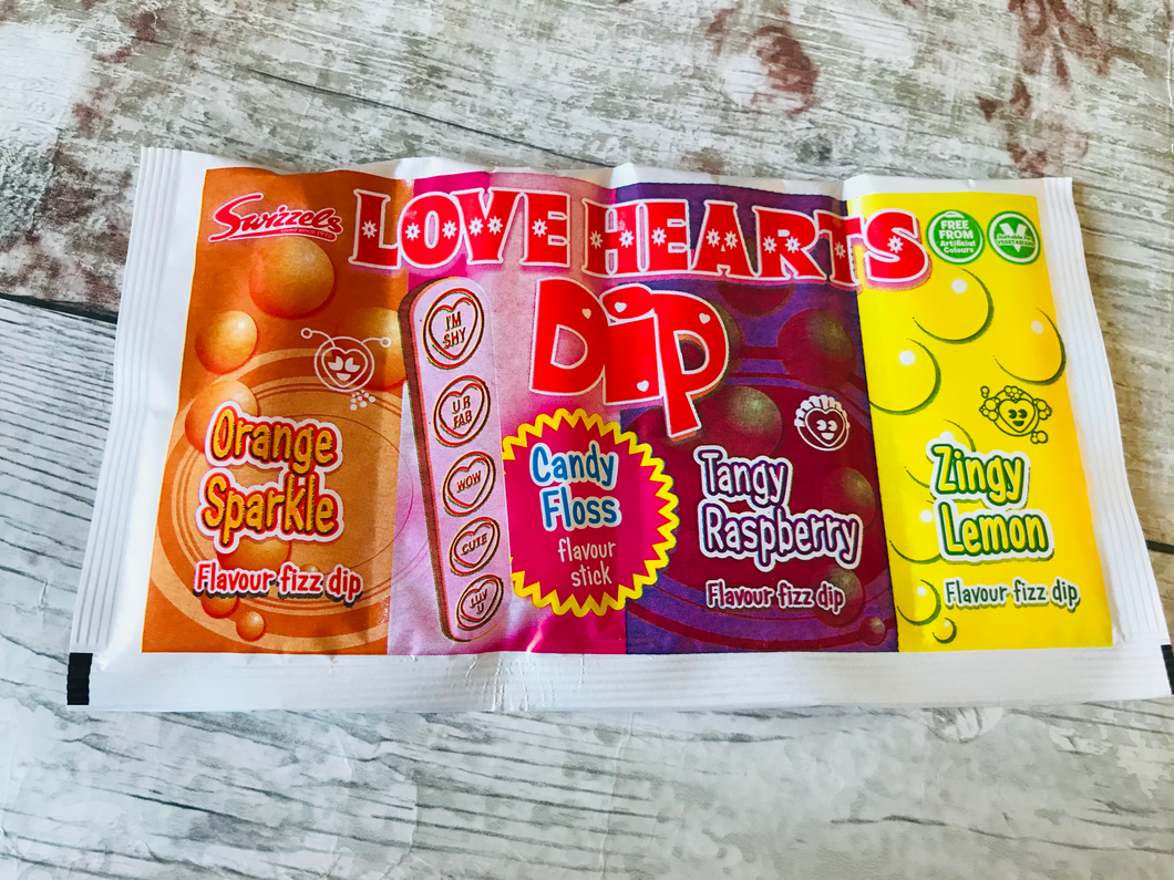 Swizzels Love Hearts Dip