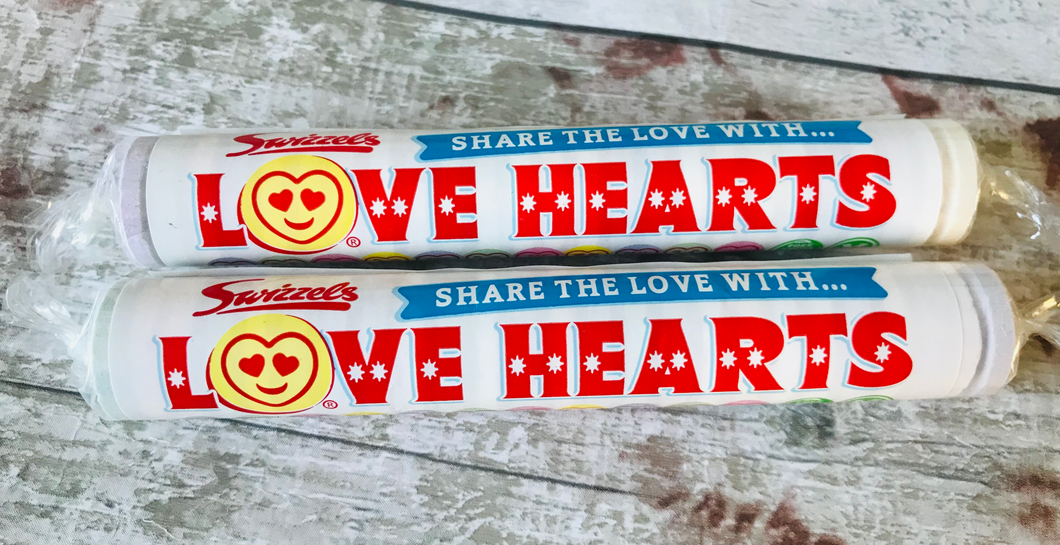 Swizzels Giant Love Heart Rolls