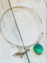 Load image into Gallery viewer, Expandable bangles with charms
