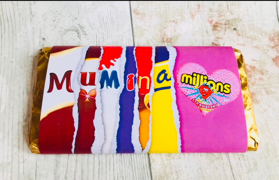Mum in a million Novelty Wrapper