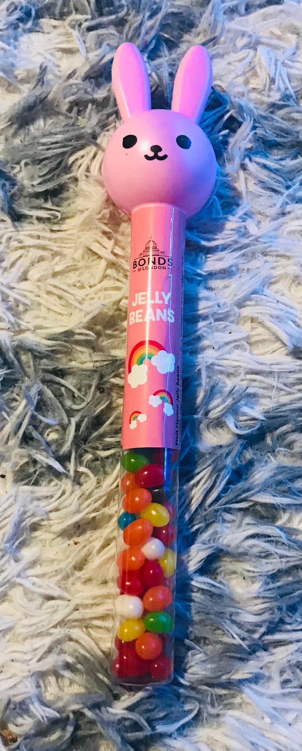 Bunny jelly bean tubes