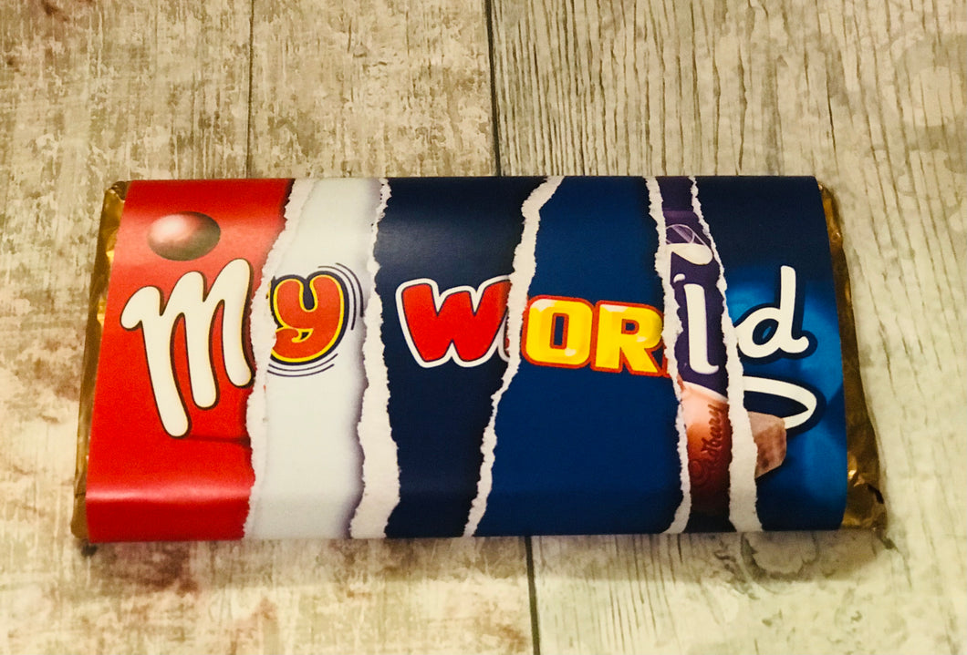 My World Novelty Wrapper